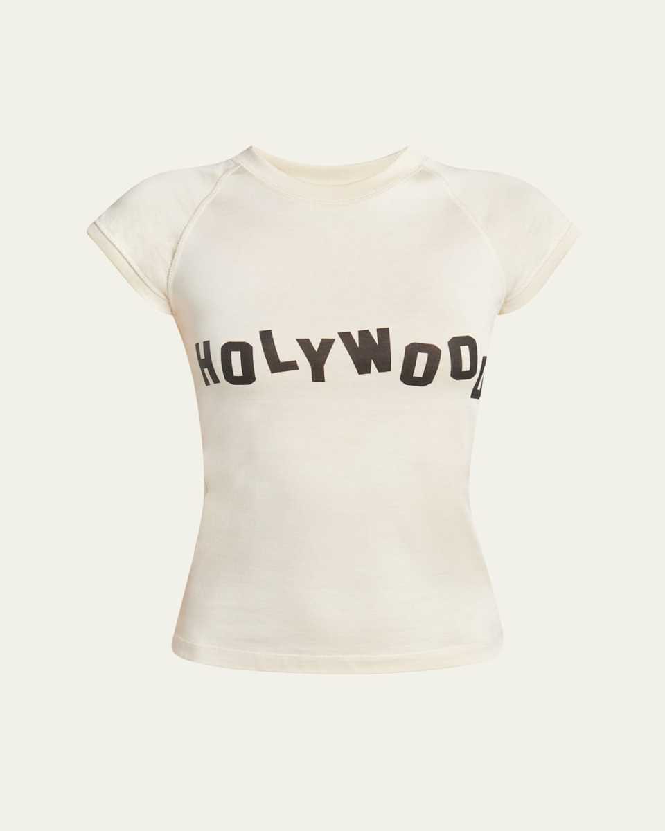 Holywood Print Short Sleeve T-Shirt